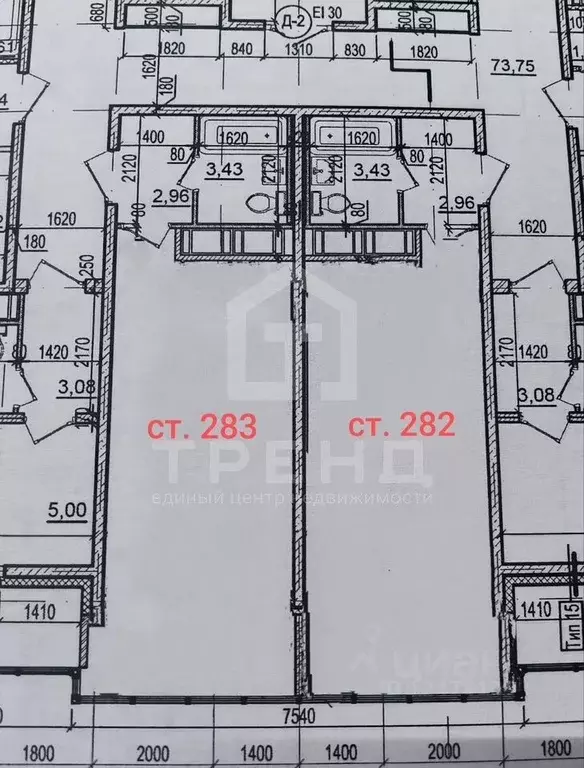 Студия Санкт-Петербург пос. Парголово, Заречная ул., 13к2 (31.0 м) - Фото 2