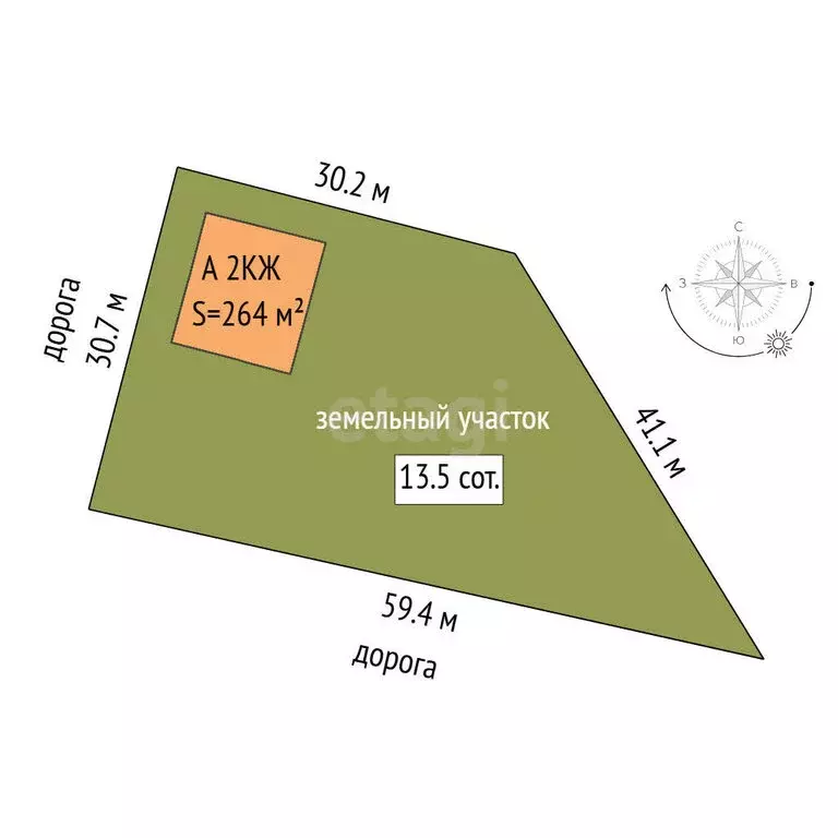 Дом в Тюменский муниципальный округ, деревня Насекина, Сибирская улица ... - Фото 1