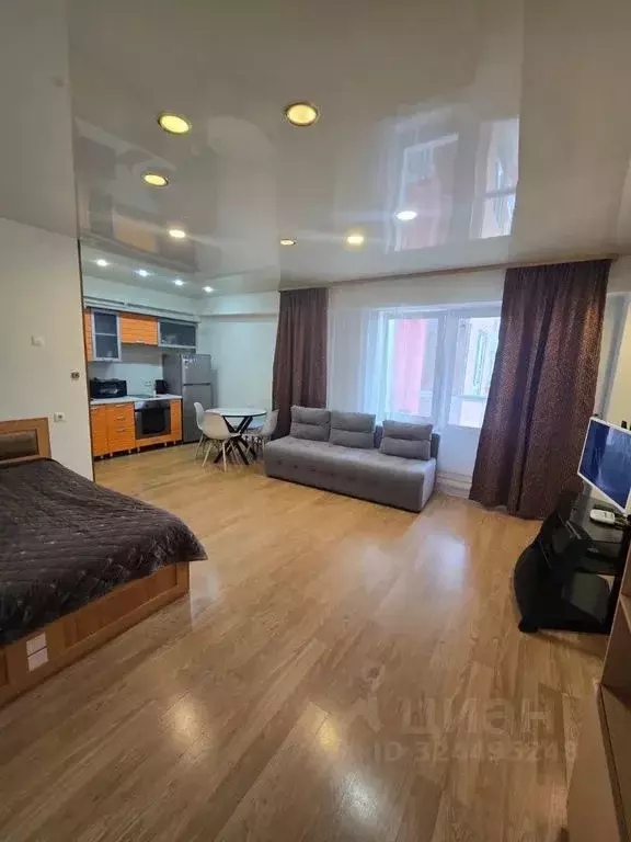 Студия Иркутская область, Иркутск Дальневосточная ул., 22/2 (40.0 м) - Фото 2