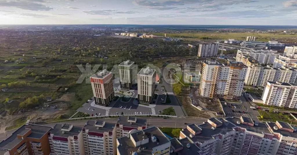 1-к кв. Брянская область, Брянск Школьный жилой комплекс (45.55 м) - Фото 1