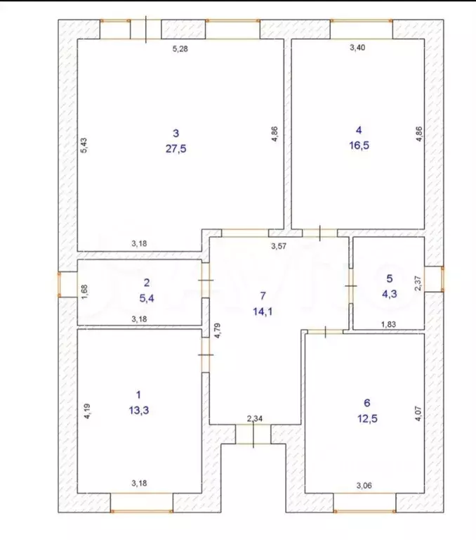 Дом в Оренбургская область, Оренбургский район, с. Благословенка, ... - Фото 2