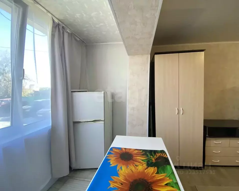 Студия Тюменская область, Тюмень ул. Бабарынка, 16а (17.0 м) - Фото 1