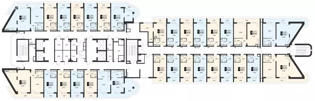 2-комнатная квартира: Алушта, Перекопская улица, 4 (38.46 м) - Фото 1