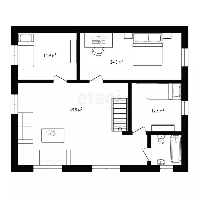 Дом в Новосибирск, садовое товарищество Садовод (198 м) - Фото 1