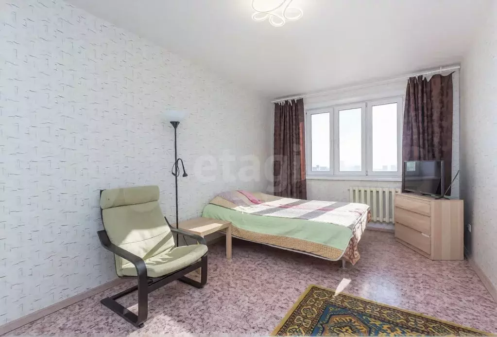 1-к кв. Башкортостан, Уфа Российская ул., 47/3 (39.0 м) - Фото 1