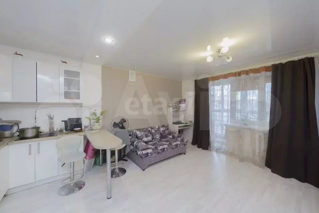 Квартира-студия, 30 м, 8/9 эт. - Фото 1