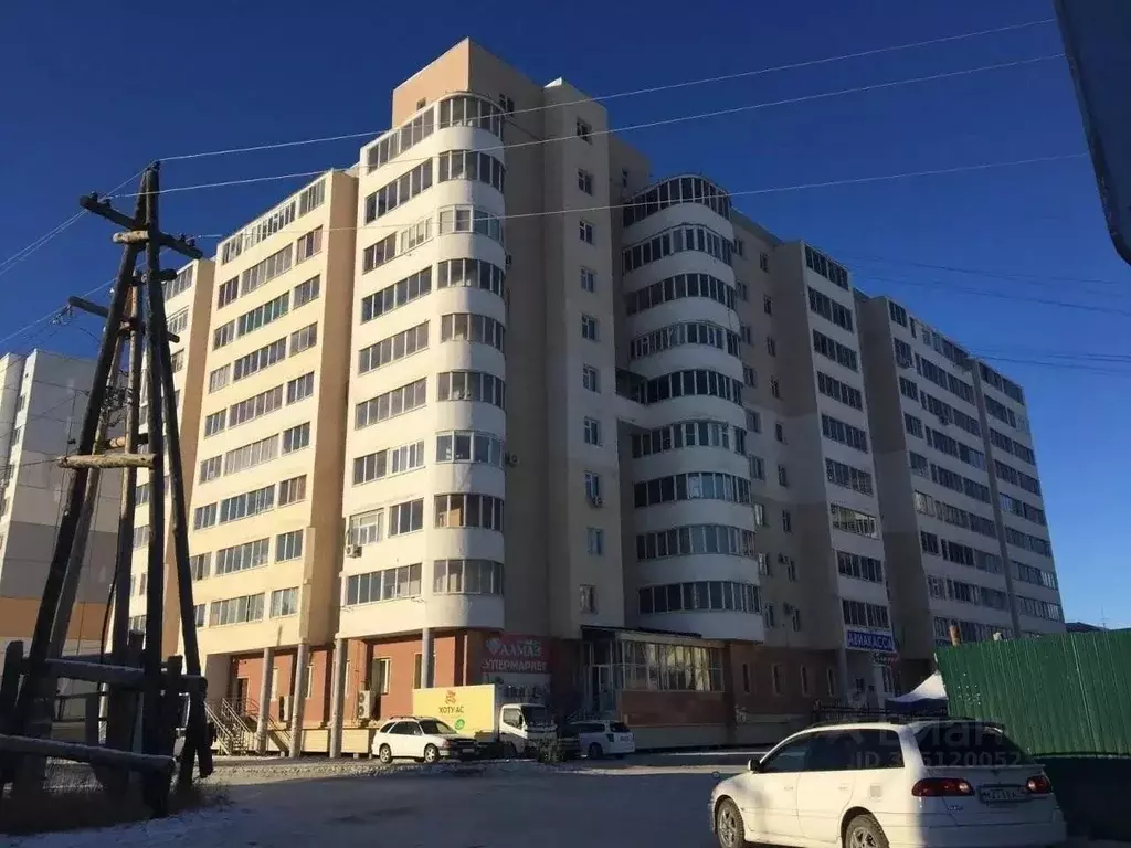 1-к кв. Саха (Якутия), Якутск ул. Можайского, 13/7 (46.0 м) - Фото 1