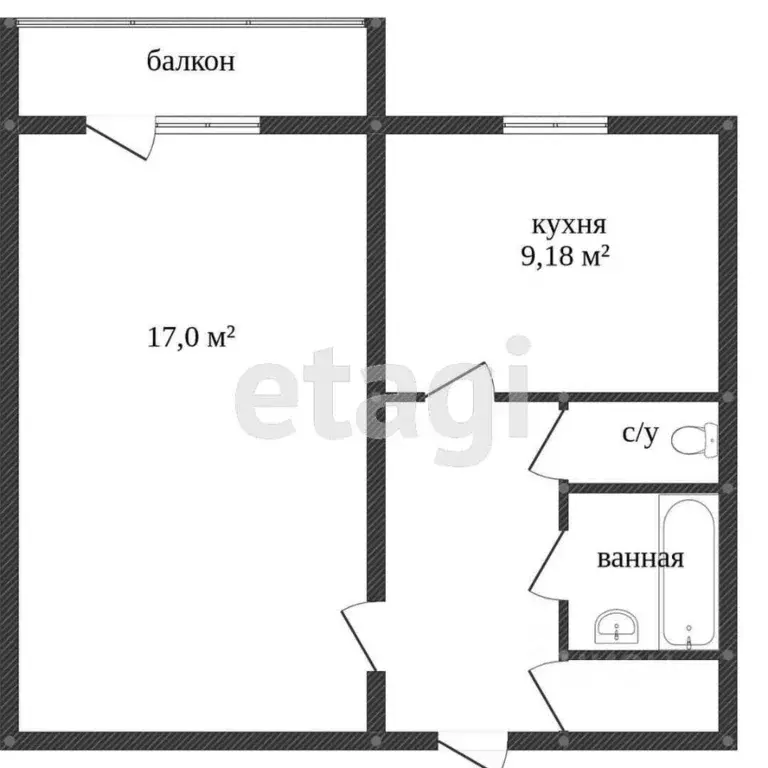 1-к кв. Ямало-Ненецкий АО, Новый Уренгой Советский мкр, 2/1 (37.3 м) - Фото 1