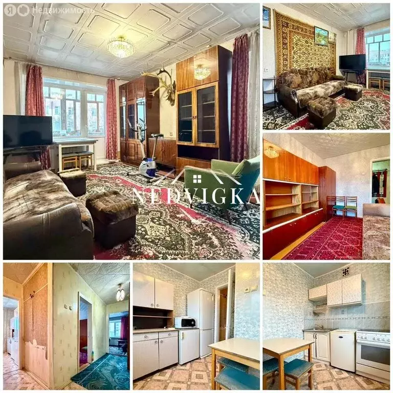 2-комнатная квартира: Мирный, Комсомольская улица, 16к2 (53 м) - Фото 1