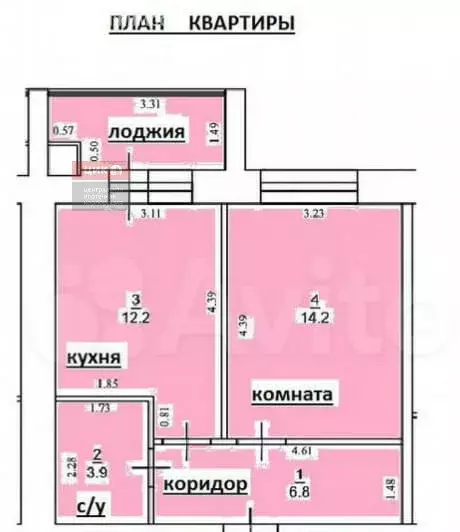 1-комнатная квартира: Рязань, улица Птицеводов, 6 (36.4 м) - Фото 0