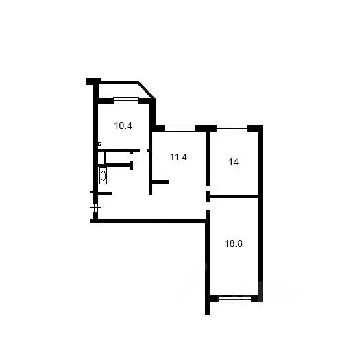 3-к кв. Московская область, Химки Молодежная ул., 76 (76.0 м) - Фото 2