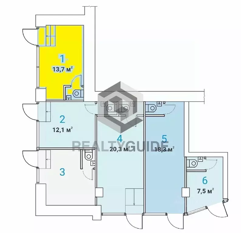 Помещение свободного назначения в Москва просп. Мира, 97 (14 м) - Фото 0
