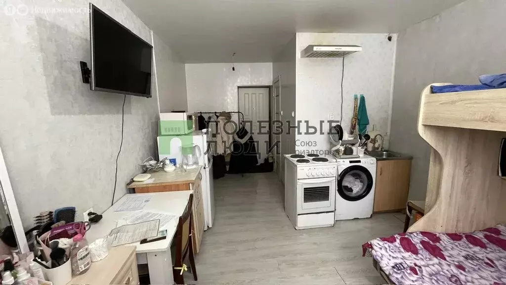 Квартира-студия: Ижевск, Буммашевская улица, 32А (18.1 м) - Фото 2