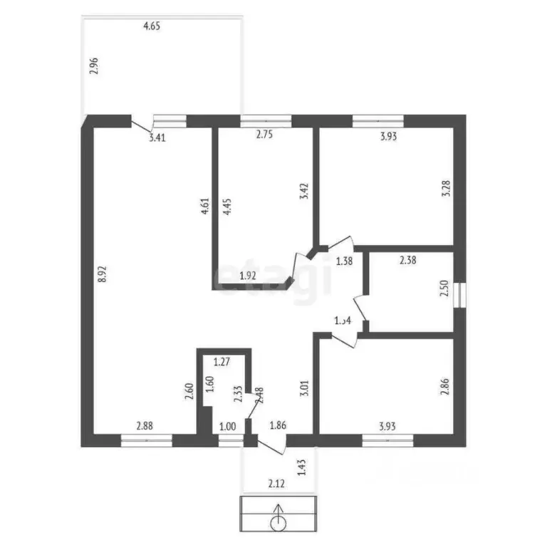 Дом в Краснодарский край, Новороссийск городской округ, с. Борисовка ... - Фото 2