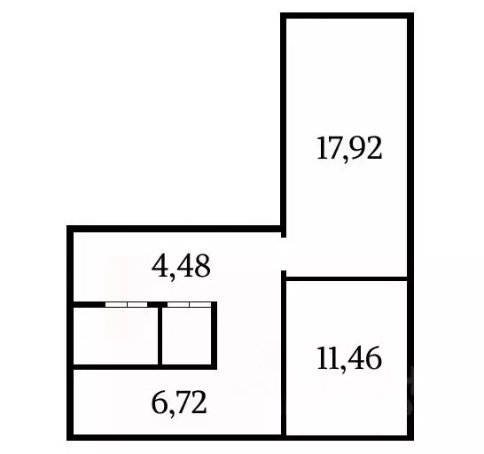 2-к кв. Санкт-Петербург ул. Бабушкина, 115к4 (45.4 м) - Фото 1