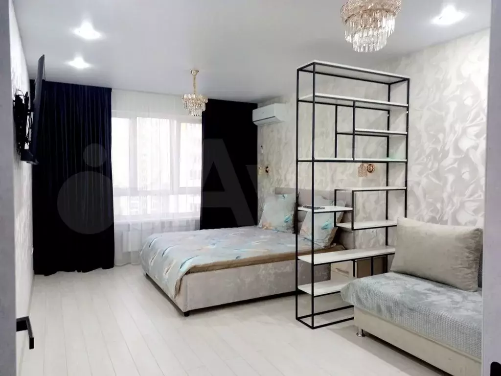 1-к. квартира, 40 м, 12/21 эт. - Фото 1