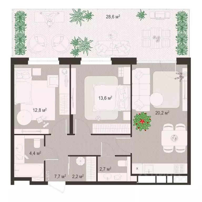 2-к кв. Рязанская область, Рязань пос. Шпалозавода, Окская Стрелка ... - Фото 1