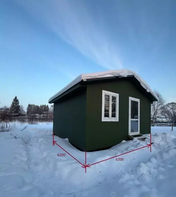 Дом в Москва д. Тетеринки, 30А (34 м) - Фото 2