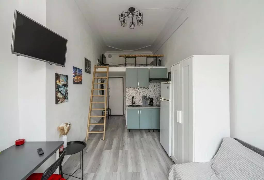Студия Санкт-Петербург Верейская ул., 40 (24.0 м) - Фото 2