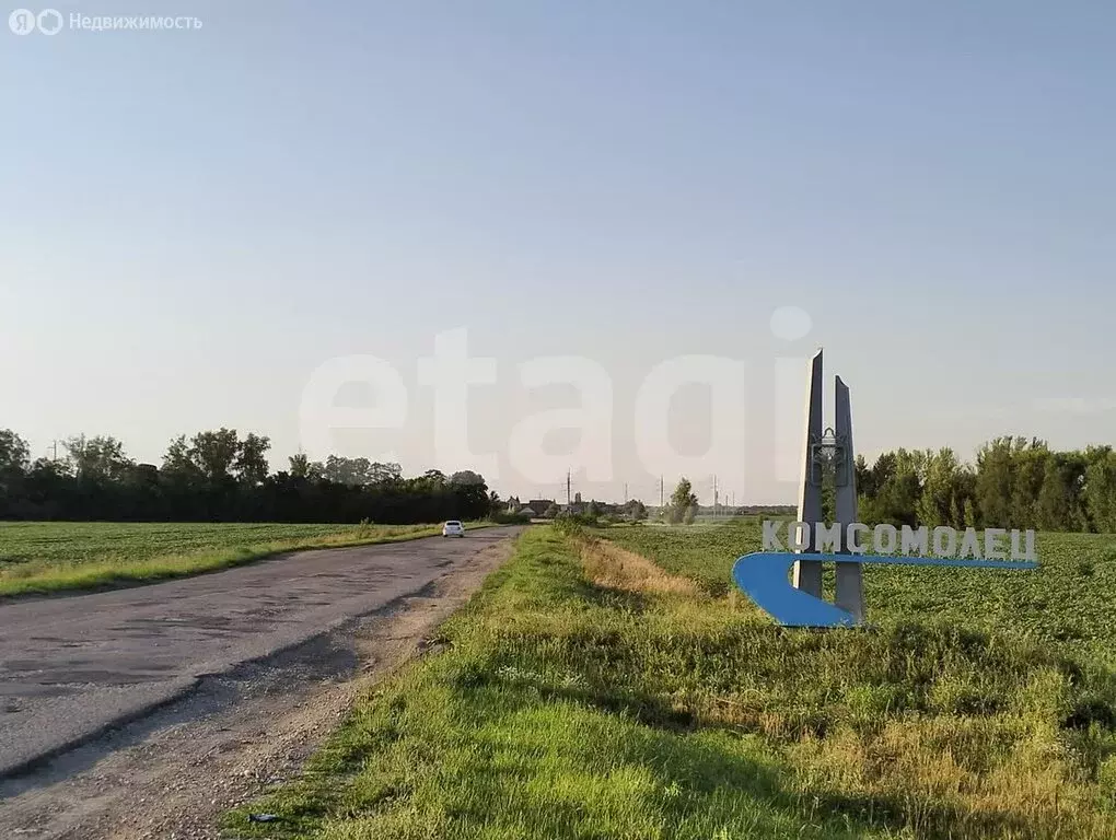 Участок в Тамбовский муниципальный округ, посёлок совхоза Комсомолец ... - Фото 1