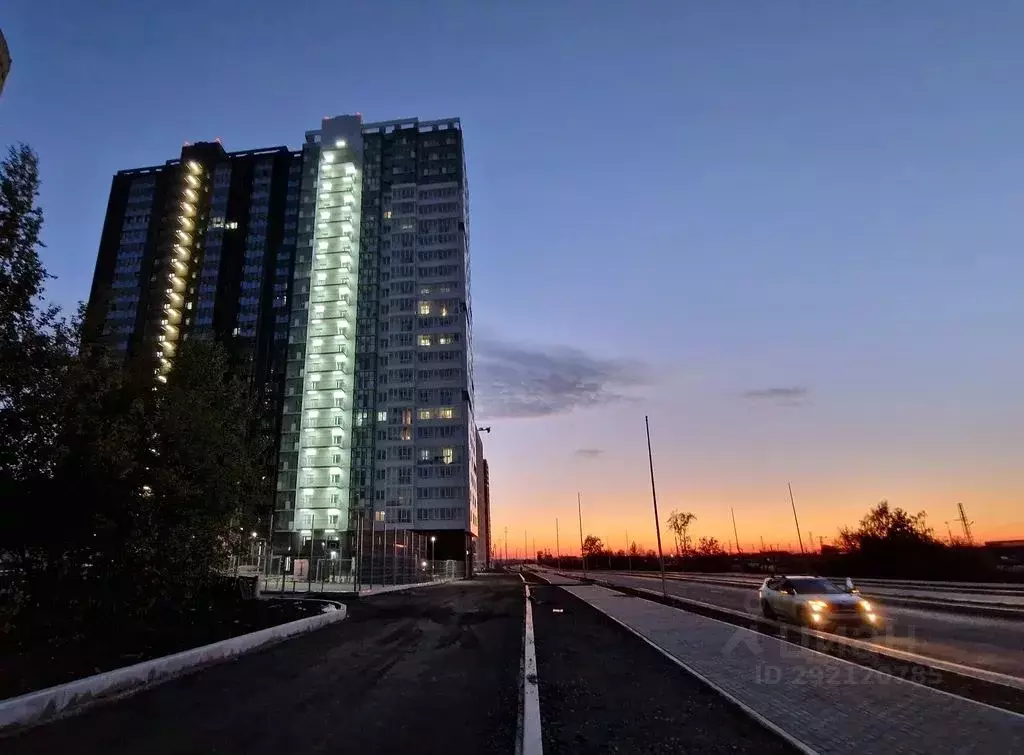 1-к кв. Пермский край, Пермь ул. Барамзиной, 38 (54.0 м) - Фото 1