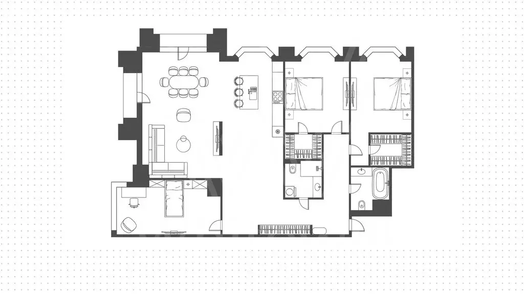 4-комнатная квартира: Москва, Чапаевский переулок, 3 (180 м) - Фото 1