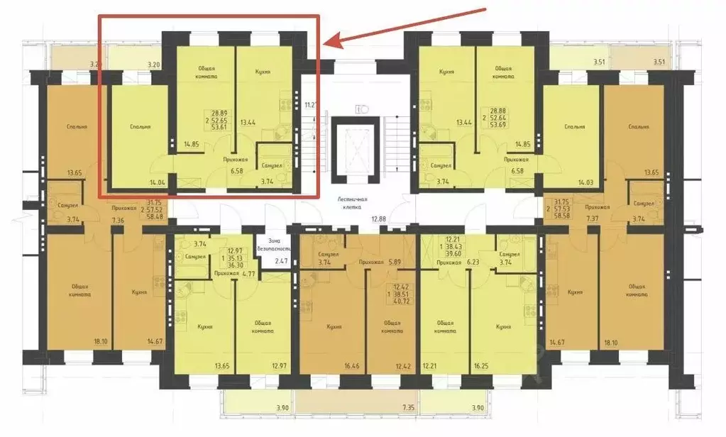 2-к кв. Красноярский край, Красноярск Норильская ул., 10А (55.0 м) - Фото 0