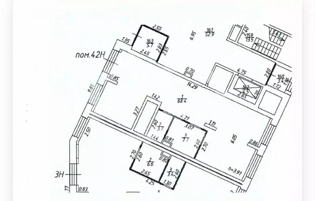Торговая площадь в Москва Измайловский проезд, 5А (80 м) - Фото 1