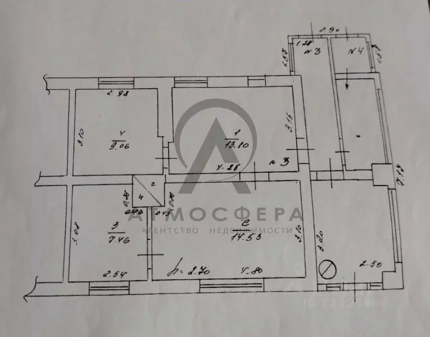 4-к кв. Краснодарский край, Апшеронск ул. Королева (44.2 м) - Фото 2