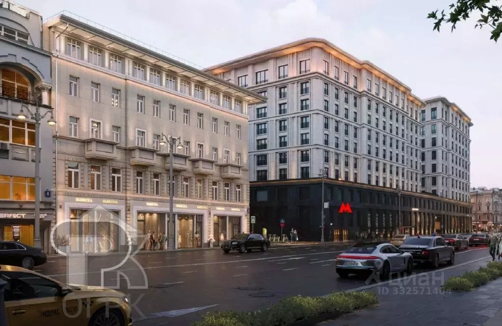 Помещение свободного назначения в Москва 1-я Тверская-Ямская ул., 4 ... - Фото 1