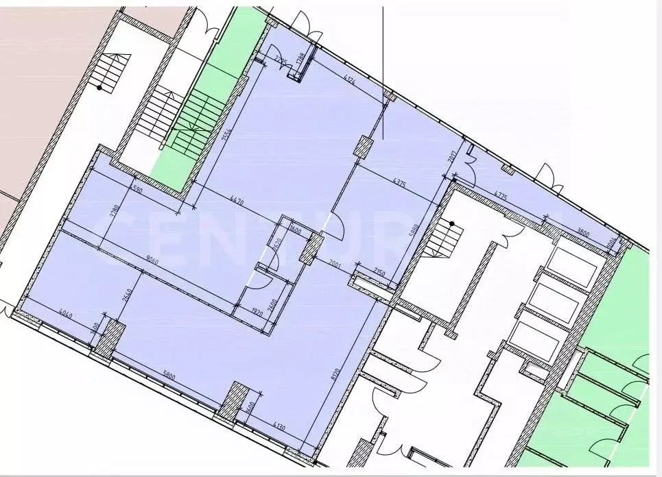 Помещение свободного назначения в Москва ул. Крузенштерна, 12к3 (80 м) - Фото 1