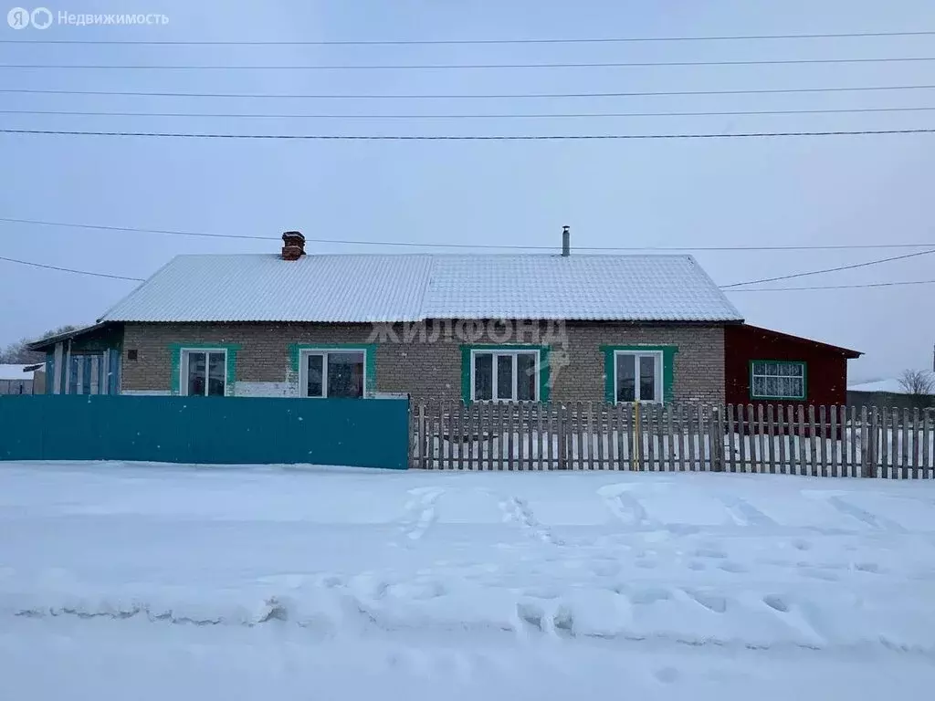 Дом в Черепановский район, посёлок Бариново, Центральная улица (41 м) - Фото 0