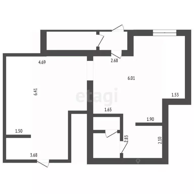Торговая площадь в Белгородская область, Белгород Почтовая ул., 80 (60 ... - Фото 2