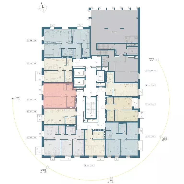1-к кв. Башкортостан, Уфа Родина Парк жилой комплекс (40.9 м) - Фото 2