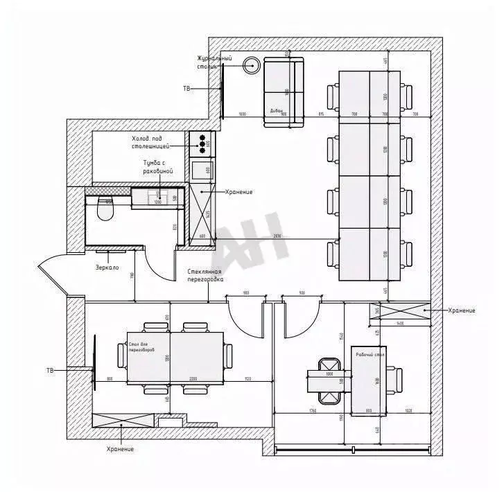 Помещение свободного назначения в Москва 2-я Брестская ул., 6 (59 м) - Фото 2