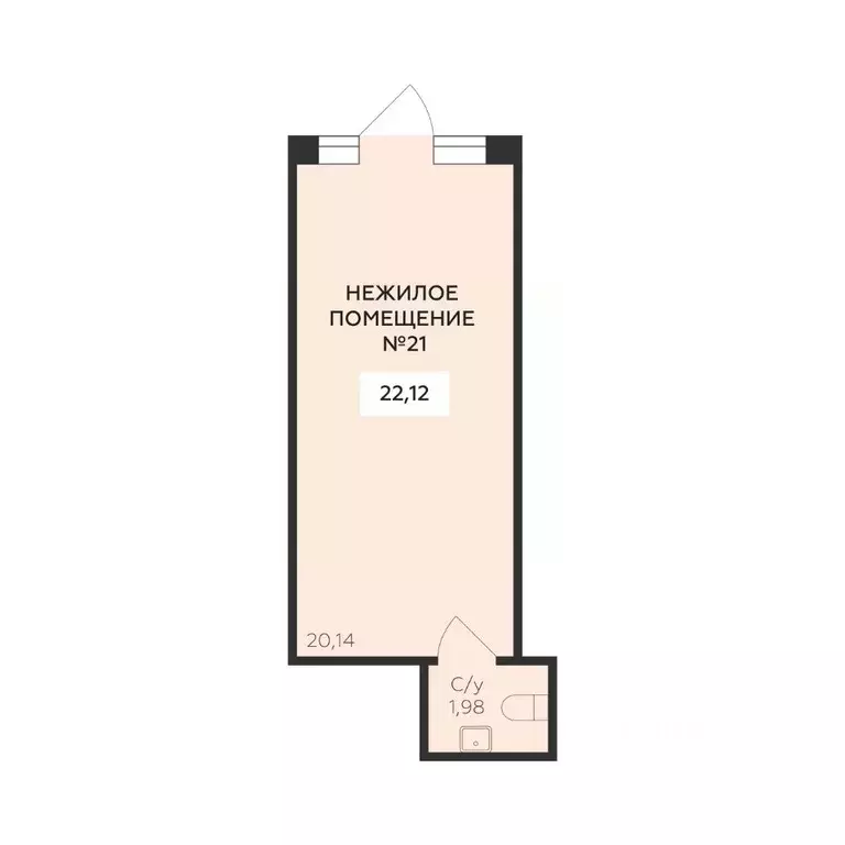 Помещение свободного назначения в Воронежская область, Воронеж Шилово ... - Фото 2