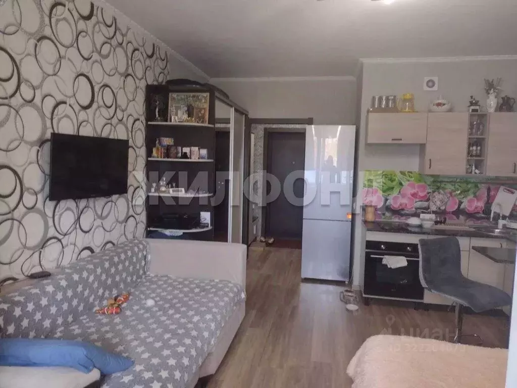 1-к кв. Новосибирская область, Новосибирск ул. Лейтенанта Амосова, 74 ... - Фото 1