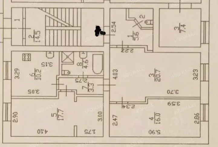 3-к кв. Санкт-Петербург ул. Савушкина, 13 (79.7 м) - Фото 2