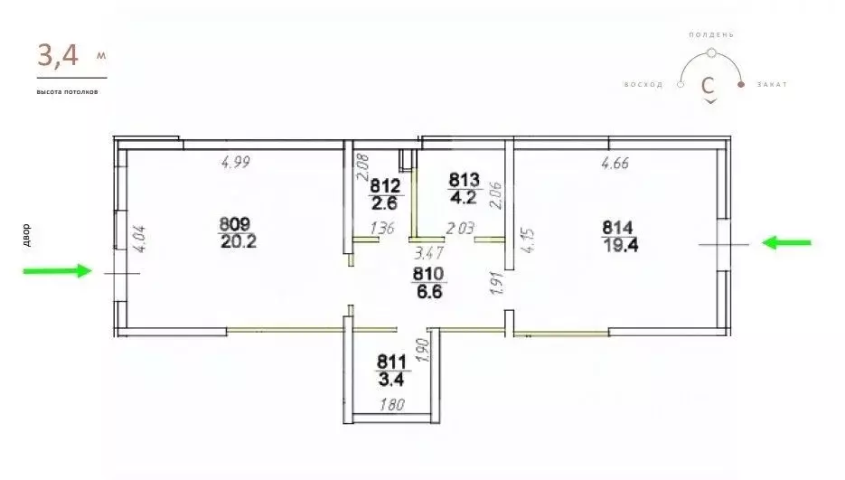 Помещение свободного назначения в Краснодарский край, Краснодар ... - Фото 2