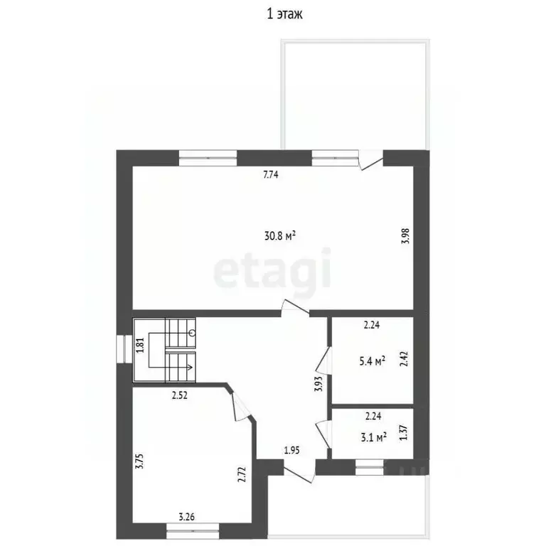 Дом в Тюменская область, Тюмень ул. Дмитрия Коротчаева (170 м) - Фото 2