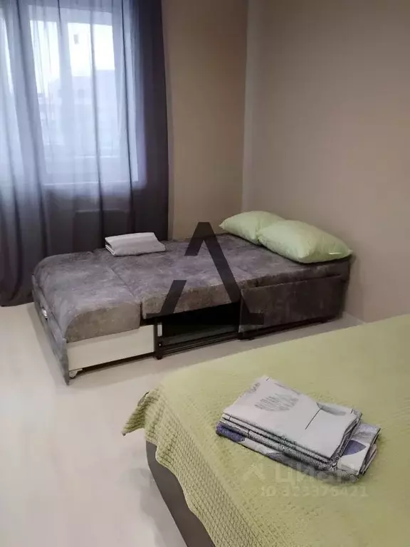 Студия Самарская область, Самара ул. Дыбенко, 27А (31.0 м) - Фото 2