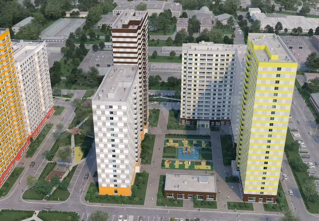 1-к. квартира, 43,6 м, 16/27 эт. - Фото 1