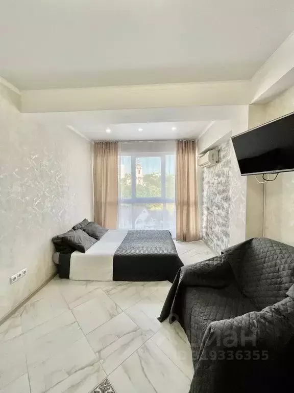 Студия Краснодарский край, Сочи Мамайка мкр, ул. Волжская, 36 (27.0 м) - Фото 1