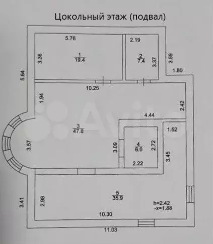 Дом 349 м на участке 17,7 сот. - Фото 1