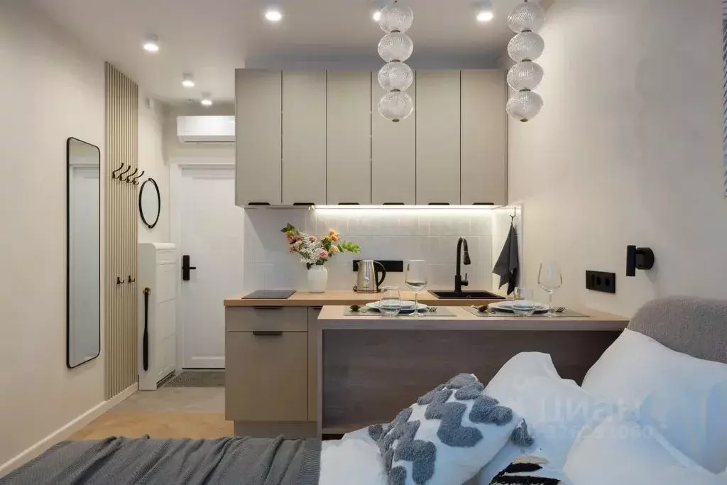 1-к кв. Москва № 2 кв-л, 5с4к1 (17.0 м) - Фото 2