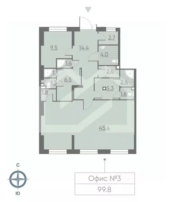 Помещение свободного назначения в Москва Производственная ул., 19Ак3 ... - Фото 2