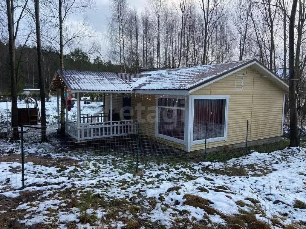 Дом в Ленинградская область, Приозерский район, Запорожское с/пос, ... - Фото 1