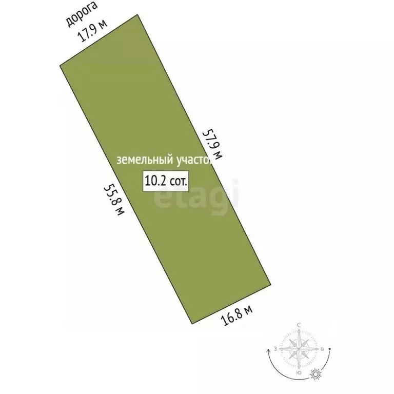 Участок в Крым, Ленинский район, Луговское с/пос, с. Ерофеево ул. ... - Фото 2