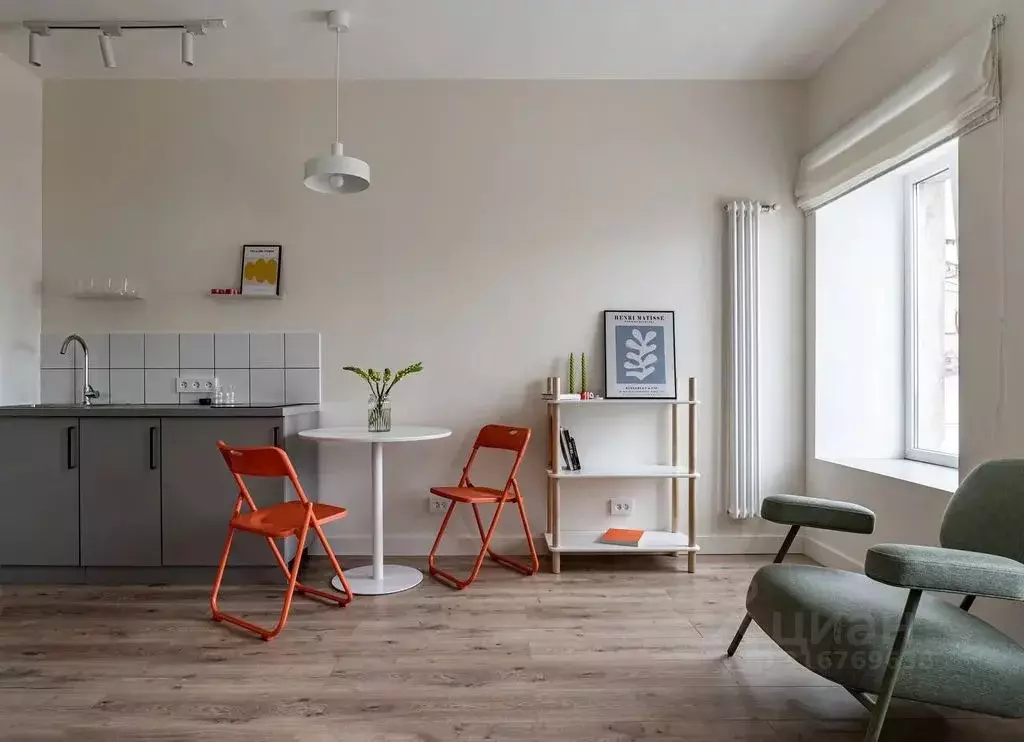 Студия Санкт-Петербург Кирилловская ул., 22 (22.0 м) - Фото 0