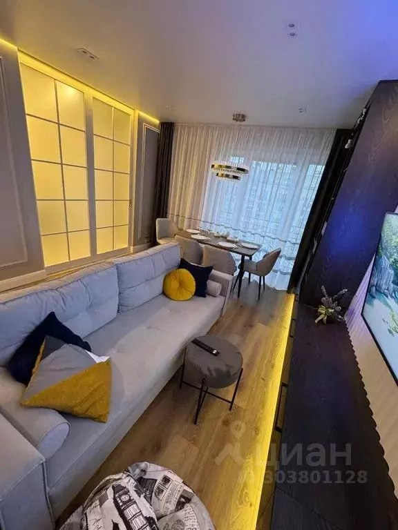 2-к кв. Калининградская область, Зеленоградск Московская ул., 72 (70.0 ... - Фото 1